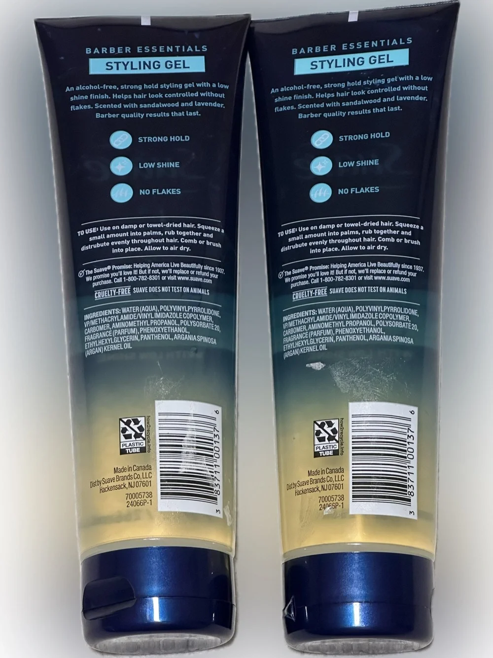 Suave styling gel